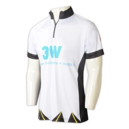 B160 manufacturing men's short-sleeved cycling shirts self-made zipper collar training contrast cycling shirts cycling shirts suppliers 100% polyester HK B160 manufacturing men's short-sleeved cycling shirts self-made zipper collar training contrast cycling shirts cycling shirts suppliers 100% polyester HK